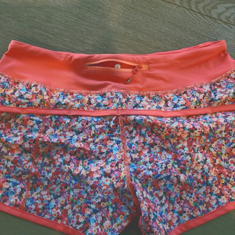 Lululemon speed shorts